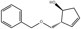 (1S, 2R)-2-(benziloksimetil)-1-hidroksi-3-ciklopentenas