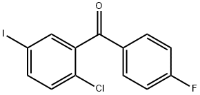 (2-chlor-5-jodfenil)(4-fluorfenil)metanonas