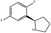 (2R)-2-(2,5-DIFLUOROPENIL)PIROLIDINAS