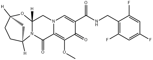 (2R,5S,13aR)-8-metoksi-7,9-diokso-N-(2,4,6-trifluorbenzil)-2,3,4,5,7,9,13,13a-oktahidro-2, 5-metanopirido[1',2':4,5]pirazino[2,1-b][1,3]oksazepin-10-karboksamidas