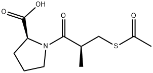 (2S)-1-(3-acetiltio-2-metil-1-oksopropil)-L-prolinas