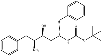 (2S,3S,5S)-2-AMino-3-hidroksi-5-(tret-butiloksikarbonilamino)-1,6-difenilheksanas