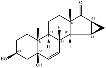 (3b,5b,15a,16a)-15,16-dihidro-3,5-dihidroksi-3'H-cikloprop[15,16]androsta-6,15-dien-17-onas