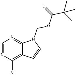 (4-chlor-7H-pirolo[2,3-d]pirimidin-7-il)metilpivalatas