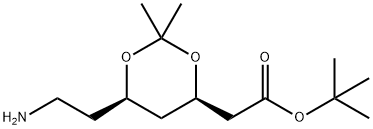 (4R,6R)-tret-butil-6-(2-aminoetil)-2,2-dimetil-1,3-dioksan-4-acetatas