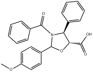 (4S,5R)-3-benzoil-2-(4-metoksifenil)-4-fenil-5-oksazolidinkarboksirūgštis
