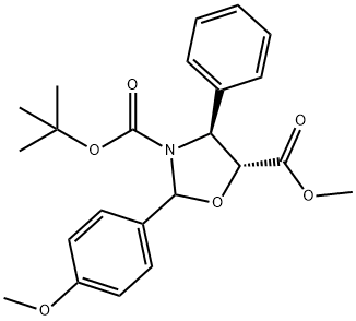 (4S,5R)-3-tret-butoksikarboni-2-(4-anizi)-4-fenil-5-oksazolidinkarboksilatas