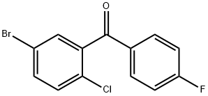 (5-brom-2-chlorfenil)(4-fluorfenil)metanonas