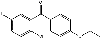 (5-jod-2-chlorfenil)(4-etoksifenil)metanonas