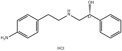 (alfaR)-alfa-[[[2-(4-aminofenil)etil]amino]metil]benzenmetanolio hidrochloridas