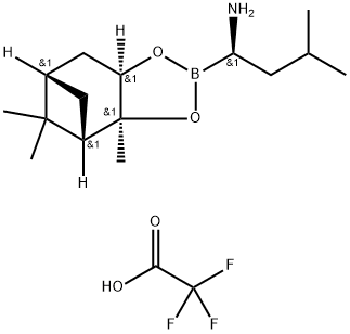 (aR,3aS,4S,6S,7aR)-heksahidro-3a,8,8-trimetil-alfa-(2-metilpropil)-4,6-metano-1,3,2-benzodioksaborol-2-metanaminas 2,2 ,2-trifluoracetatas