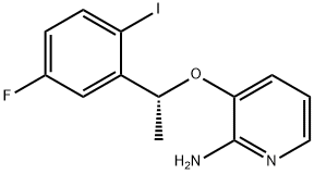 (R)-3-(1-(5-fluor-2-jodfenil)etoksi)piridin-2-aminas