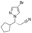 (R)-3-(4-broMo-1H-pirazol-1-il)-3-ciklopentilpropannitrilas