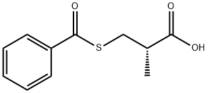 (S)-(-)-3-(benzoiltio)-2-metilpropano rūgštis