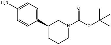 (S)-tret-butilo 3-(4-aminofenil)piperidin-1-karboksilatas