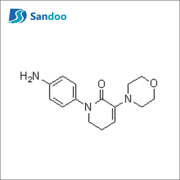1-(4-aminofenil)-5,6-dihidro-3-(4-morfolinil)-2(1H)-piridinonas
