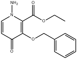 1-amino-3-benziloksi-4-okso-1,4-dihidropiridin-2-karboksirūgšties etilo esteris