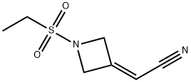 2-(1-(etilsulfonil)azetidin-3-iliden)acetonitrilas