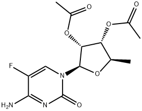 2',3'-di-O-acetil-5'-deoksi-5-fuluro-D-citidinas