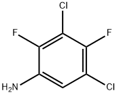 2,4-difluor-3,5-dichloranilinas