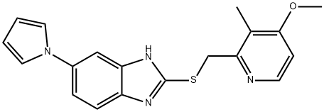 2-[[(4-metoksi-3-metil-2-piridinil)metil]tio]-6-(1H-pirol-1-il)-1H-benzimidazolas