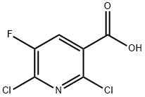 2,6-dichlor-5-fluoronikotino rūgštis