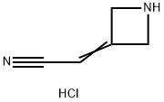 2-(azetidin-3-iliden)acetonitrilas (hidrochloridas)
