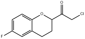 2-chlor-1-(6-fluor-3,4-dihidro-2H-chromen-2-il)etanonas