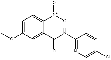 2-nitro-N-(5-chlor-piridin-2-il)-5-metoksi-benzamido