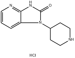 2-okso-1-(4-piperidinil)-2,3-dihidro-1H-imidazo[4,5-b]piridino dihidrochloridas