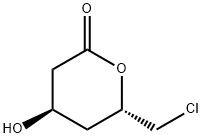 2H-piran-2-onas, 6-(chlormetil)tetrahidro-4-hidroksi-, (4R,6S)-