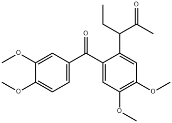 3-[2-(3,4-dimetoksibenzoil)-4,5-dimetoksifenil]pentan-2-onas