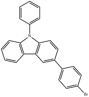 3-(4-bromfenil)-N-fenilkarbazolas