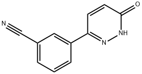 3-(6-okso-1,6-dihidro-3-piridazinil)benzonitrilas