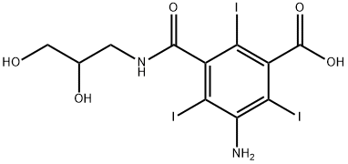 3-AMino-5-[[(2,3-dihidroksipropil)amino]karbonil]-2,4,6-trijodo-benzenkarboksirūgštis