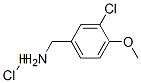 3-CHLORO-4-METOKSIBENZILAMINO HIDROCHLORIDAS