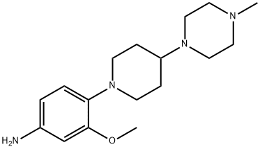 3-metoksi-4-(4-(4-metilpiperazin-1-il)piperidin-1-il)anilinas
