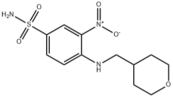 3-nitro-4-((tetrahidro-2H-piran-4-il)metilamino)benzensulfonamidas