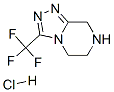 3-(trifluormetil)-5,6,7,8-tetrahidro-[1,2,4]triazolo[4,3-a]pirazino hidrochloridas