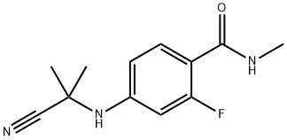 4-(2-CIANOPROPAN-2-ILAMINO)-2-FLUORO-N-METILBENZAMIDAS