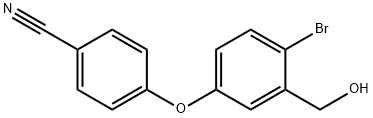 4-[4-brom-3-(hidroksimetil)fenoksi]benzonitrilas