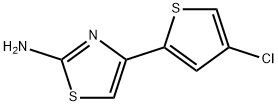 4-(4-chlor-2-tienil)-2-tiazolaminas