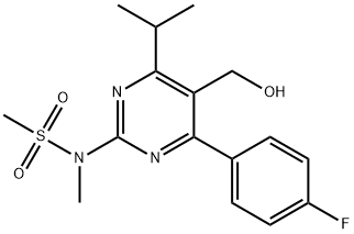 4-(4-fluorfenil)-6-izopropil-2-[(N-metil-n-metilsulfonil)amino]pirimidin-5-il-metanolis