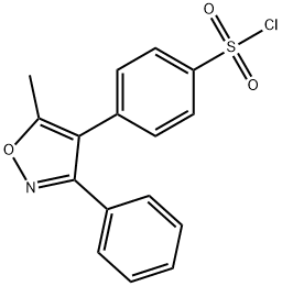 4-(5-metil-3-fenil-4-izoksazolil)benzensulfonilchloridas