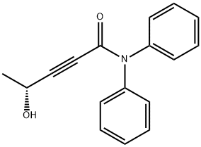 4-hidroksi-N,N-difenil-(4R)-2-pentinamidas