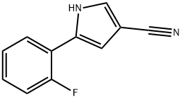 5-(2-fluorfenil)-1H-pirol-3-karbonitrilas