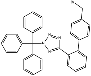 5-[4’-(brommetil)-[1,1’-bifenil]-2-il]-2-(trifenilmetil)-2H-tetrazolas