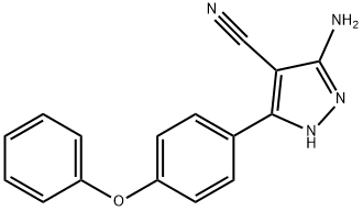 5-amino-3-(4-fenoksifenil)-1H-pirazol-4-karbonitrilas