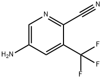 5-AMINO-3-(TRIFLUOROMETIL)PIKOLINONITRILAS