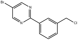 5-bromo-2-(3-(chlormetil)fenil)pirimidinas